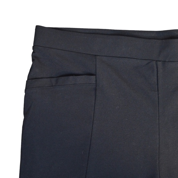 WynneLayers Essential Crepe Knit Crop Pant 821-353, Black - Size 2XP LIKE NEW! - Picture 3 of 8